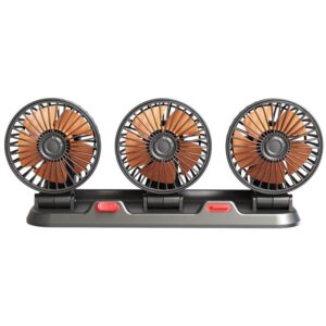 3 three heads air circulation fans